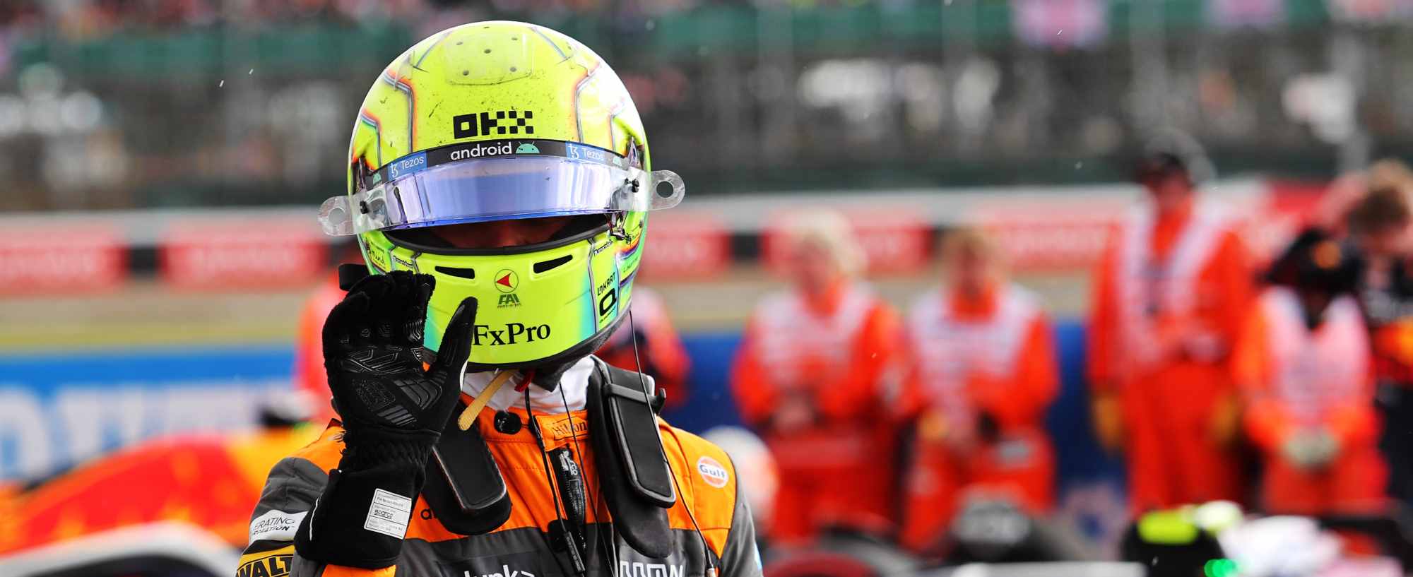 Top seven helmet designs Lando Norris Silverstone